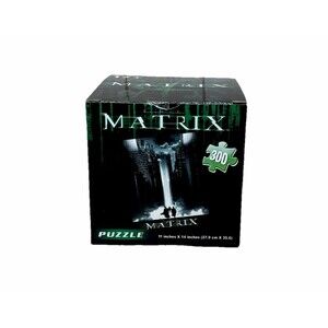 MATRIX PUZZLE 300 Pieces WB Cardinal 11” x 14” Neo Trinity Morpheus New Unopened